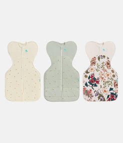 Swaddle Up Starter Bundle | 1.5 | 2.5 TOG | Oatmeal | Olive | Cream