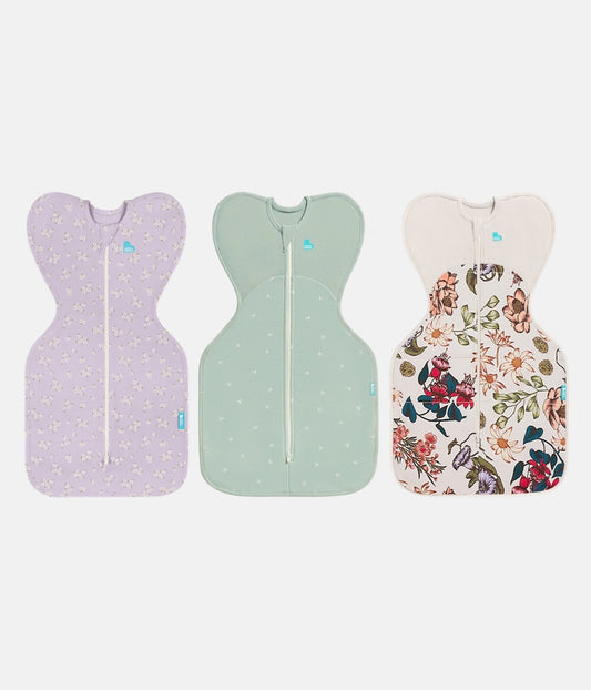 Swaddle Up Starter Bundle | 1.0 | 1.5 | 2.5 TOG | Lilac | Olive | Cream