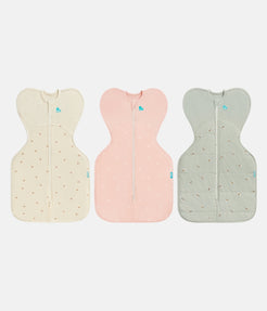 Swaddle Up Starter Bundle | 1.5 | 2.5 TOG | Oatmeal | Blush | Olive