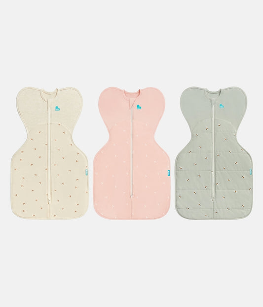 Swaddle Up Starter Bundle | 1.5 | 2.5 TOG | Oatmeal | Blush | Olive