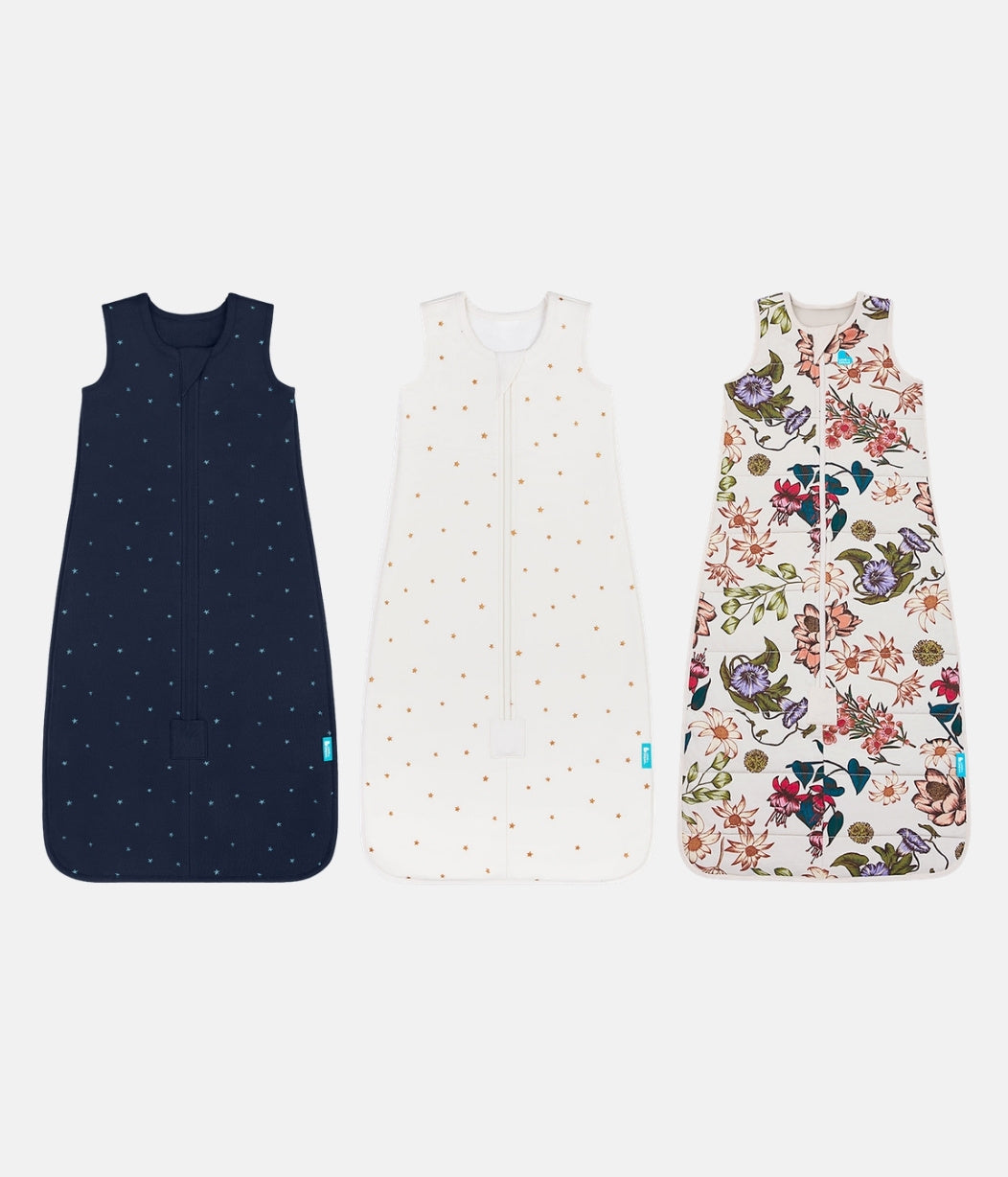 Sleep Bag Bundle | 1.5 | 2.5 TOG | Navy | Buff | Cream