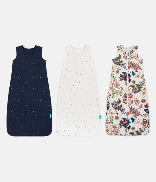 Sleep Bag Bundle | 1.5 | 2.5 TOG | Navy | Buff | Cream