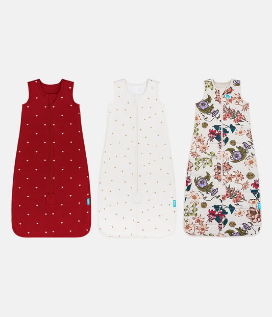 Sleep Bag Bundle | 1.5 | 2.5 TOG | Maroon | Buff | Cream