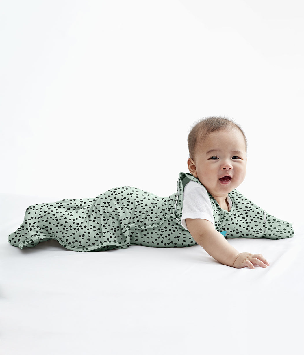 Swaddle Up™ Transition Bag 1.0 TOG (20-24°C) Olive Animal Original Cotton