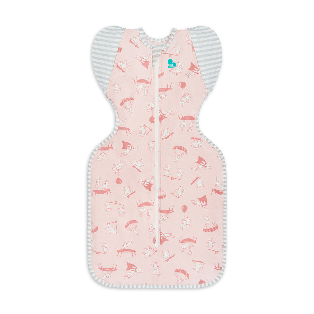 Swaddle Up™ Transition Bag 0.2 TOG (24-27°C) Rose Daredevil Cotton