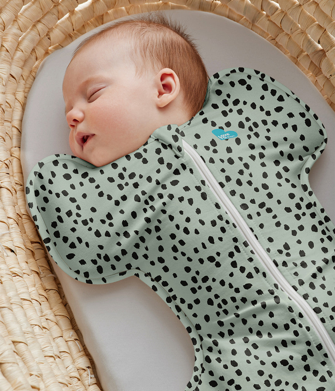 Swaddle Up™ 1.0 TOG (20-24°C) Olive Animal Original Cotton