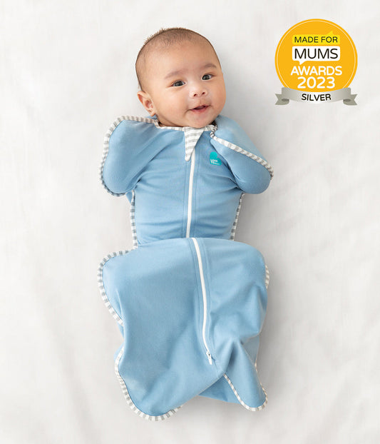 Newborn Essentials Bundle | Swaddle Up 1.0 TOG | Dusty Blue