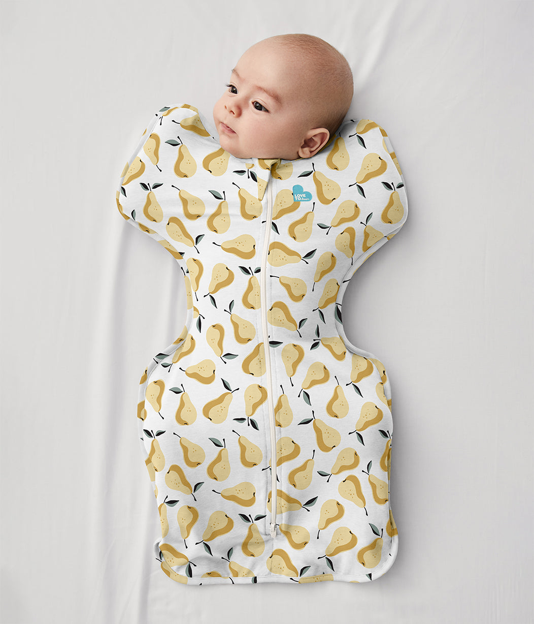 Swaddle Up™ Original 1.0 TOG Pear Print Ochre