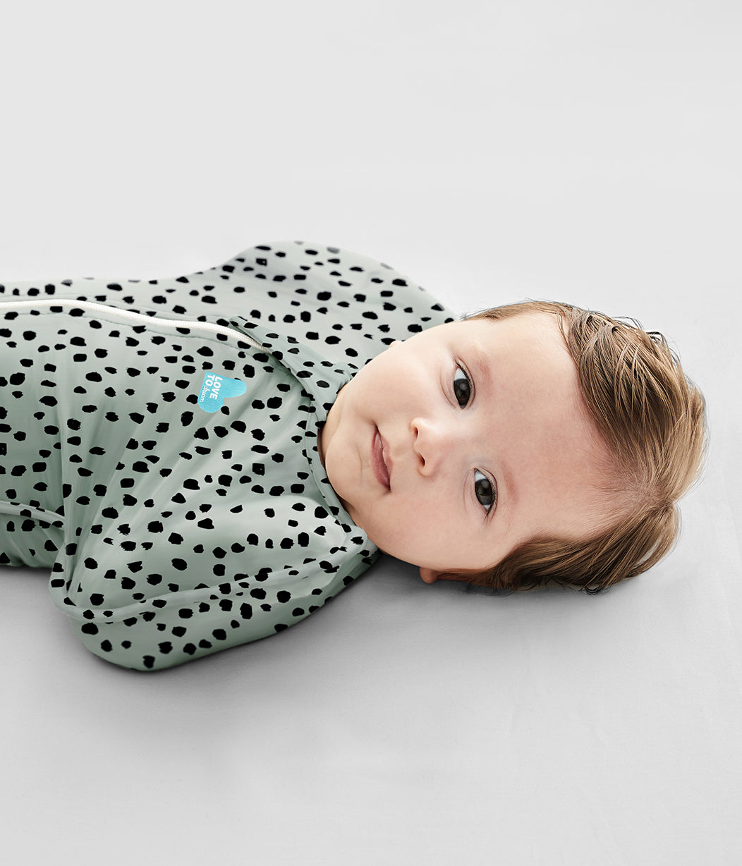 Swaddle Up™ 1.0 TOG (20-24°C) Olive Animal Original Cotton