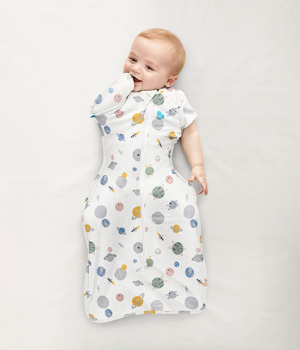 Swaddle Up™ Transition Bag 0.2 TOG Cotton White Space