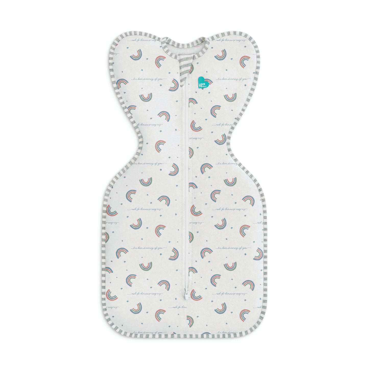 Swaddle Up™ Original 1.0 TOG Rainbow Dream White