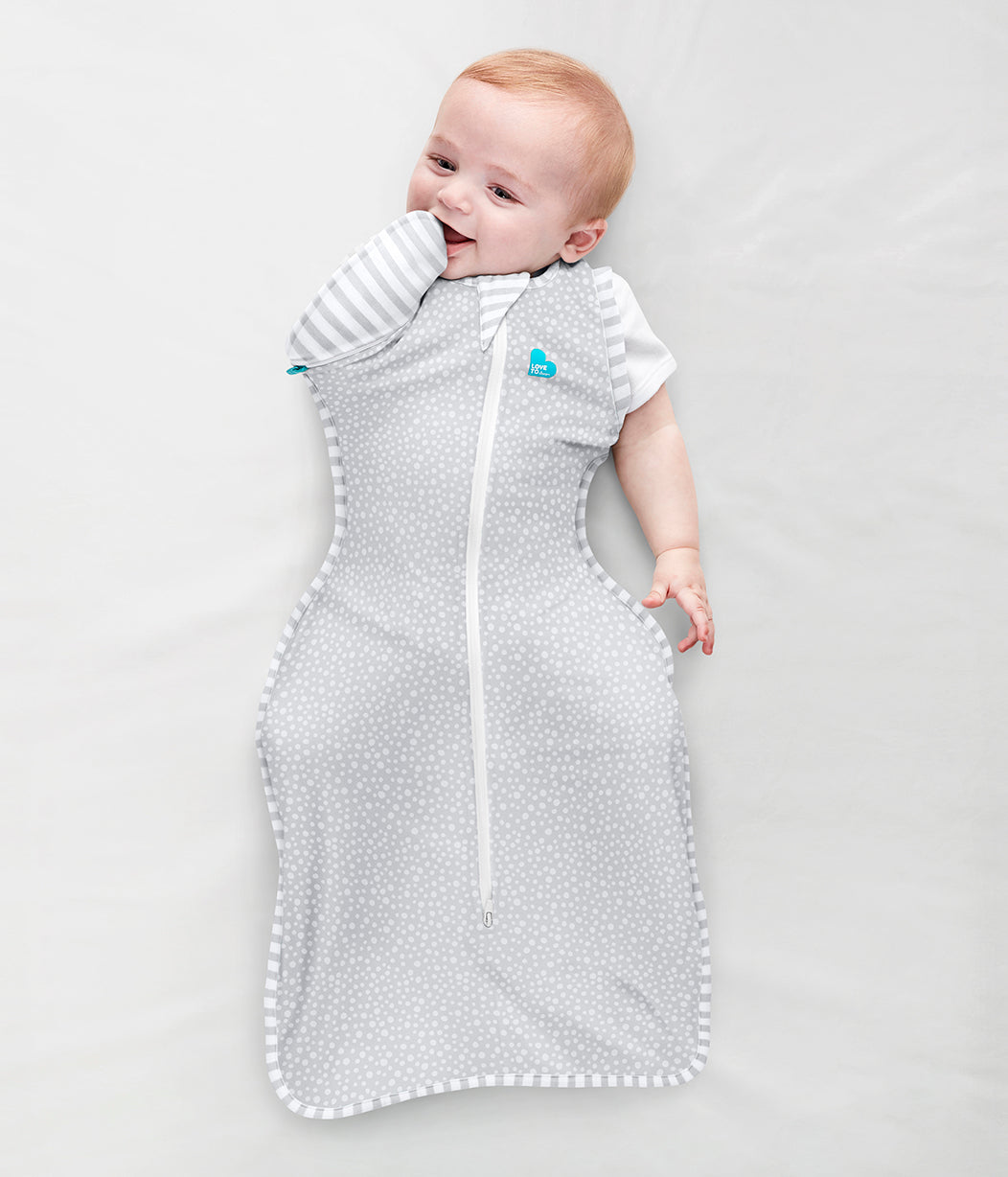 Swaddle Up™ Transition Bag Bamboo 1.0 TOG Grey Dot