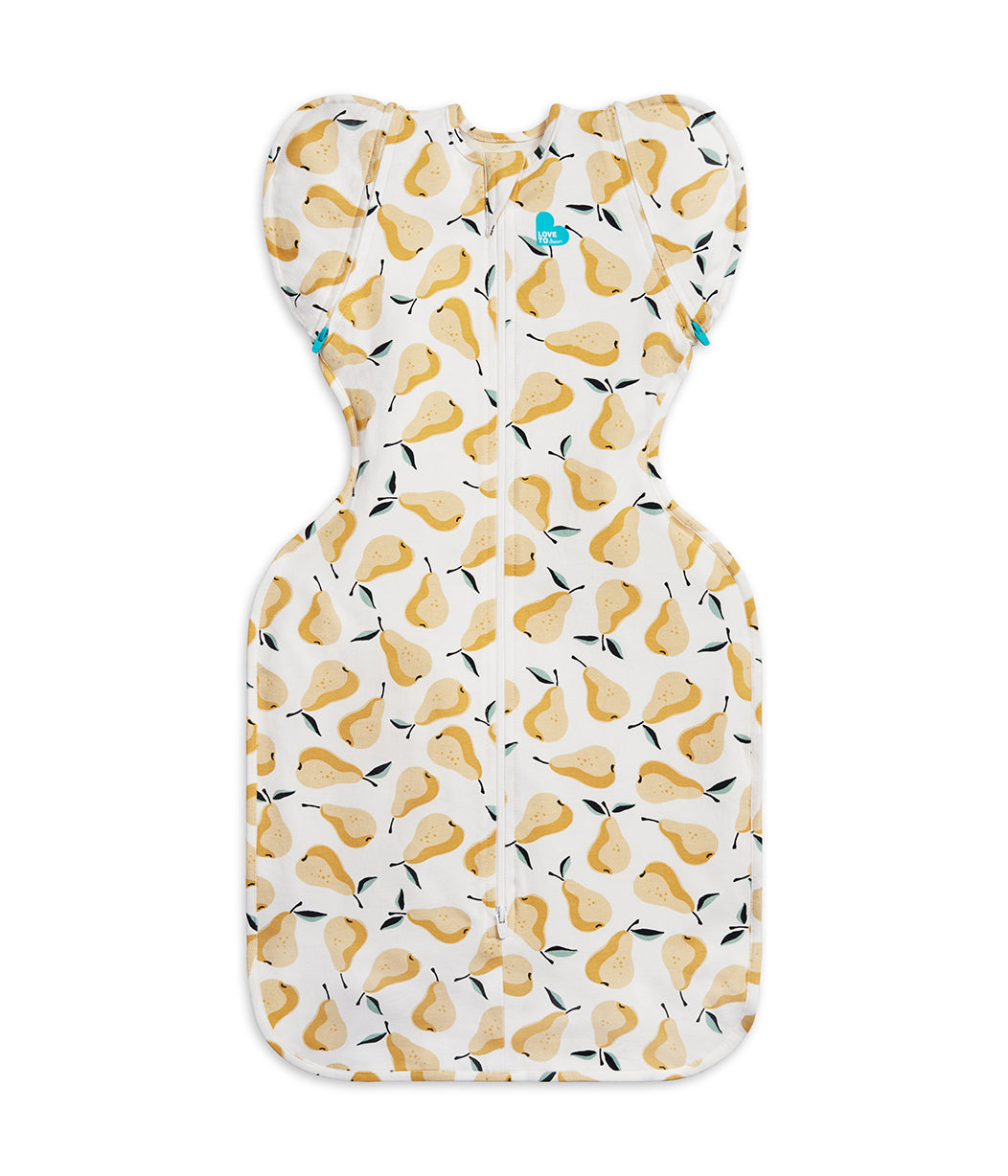 Swaddle Up™ Transition Bag Original 1.0 TOG Pear Print Ochre