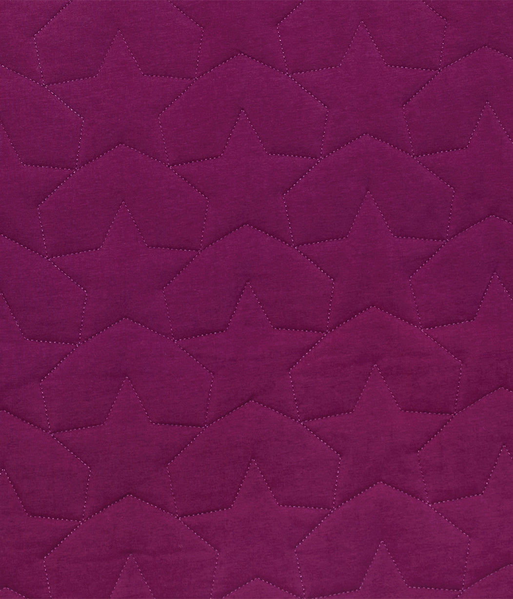 Sleep Bag Long Sleeve 2.5 TOG Quilted Cotton Plum Starturn Quilted