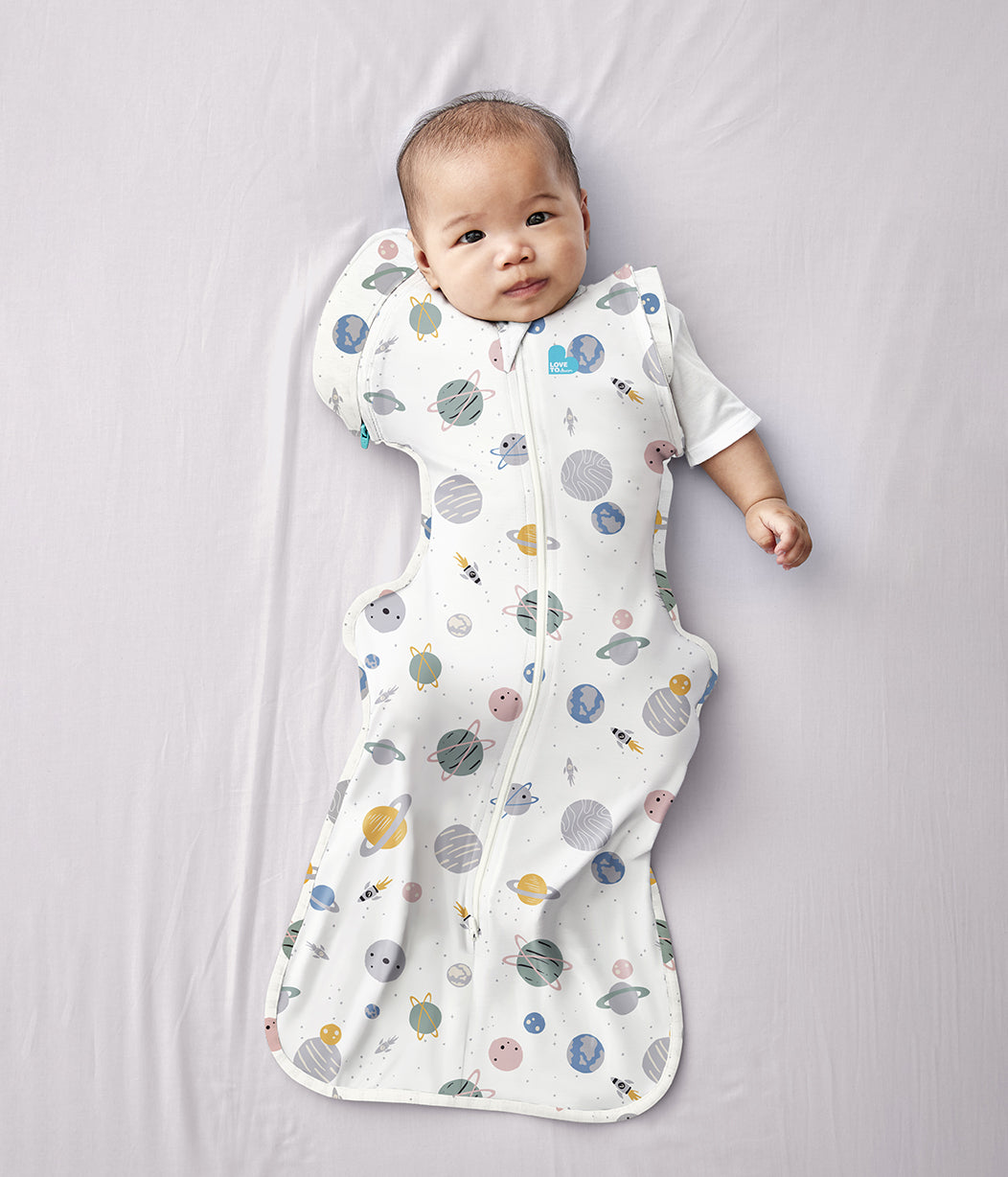 Swaddle Up™ Transition Bag 0.2 TOG Cotton White Space