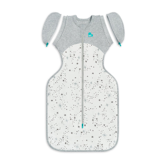 Swaddle Up™ 2-in-1 Transition Bag 1.5 TOG Cotton White North Star