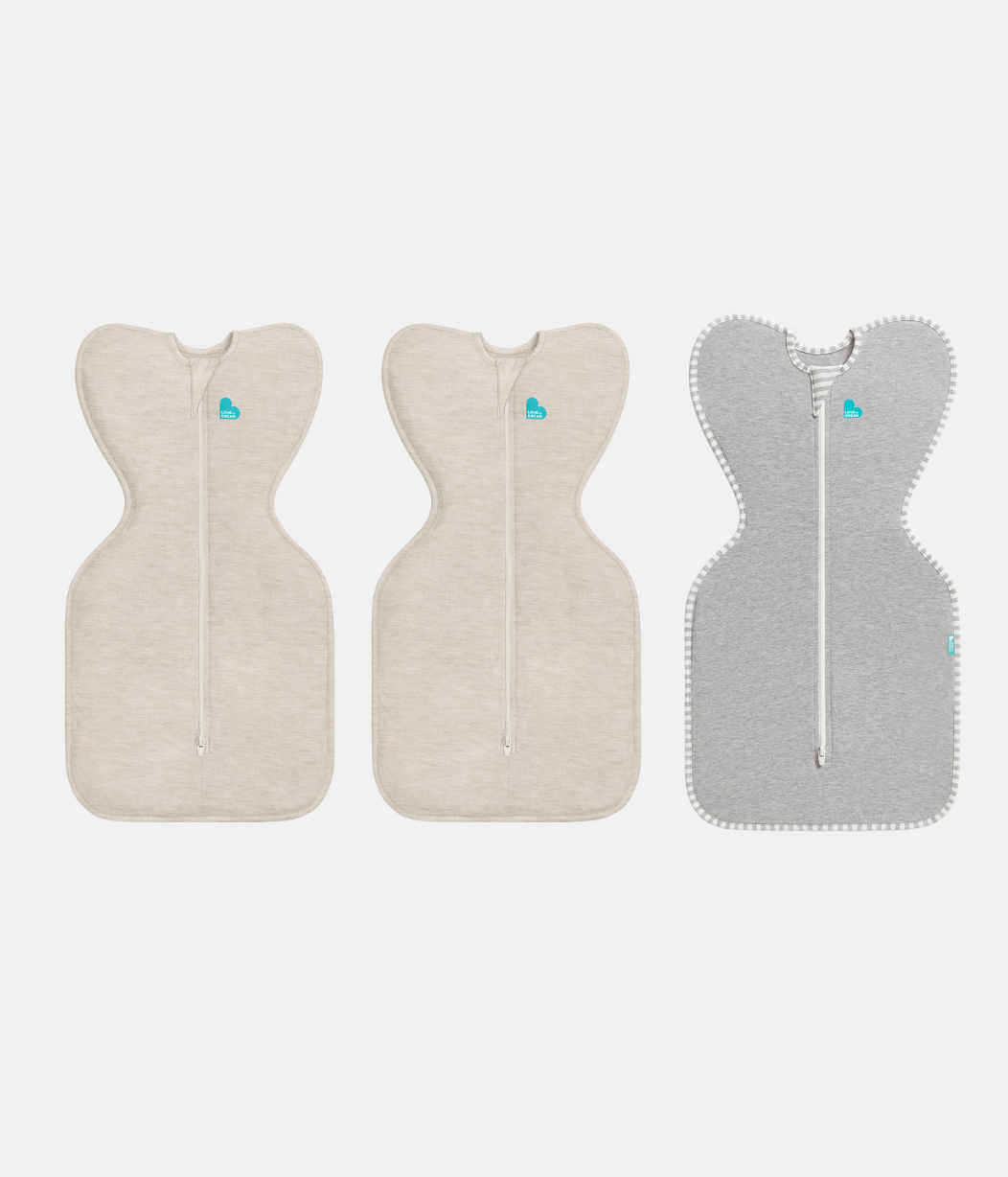 Boxing Week Swaddle Up Starter Bundle | 1.0 TOG | Oat 2 | Grey