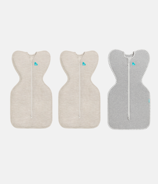 Boxing Week Swaddle Up Starter Bundle | 1.0 TOG | Oat 2 | Grey