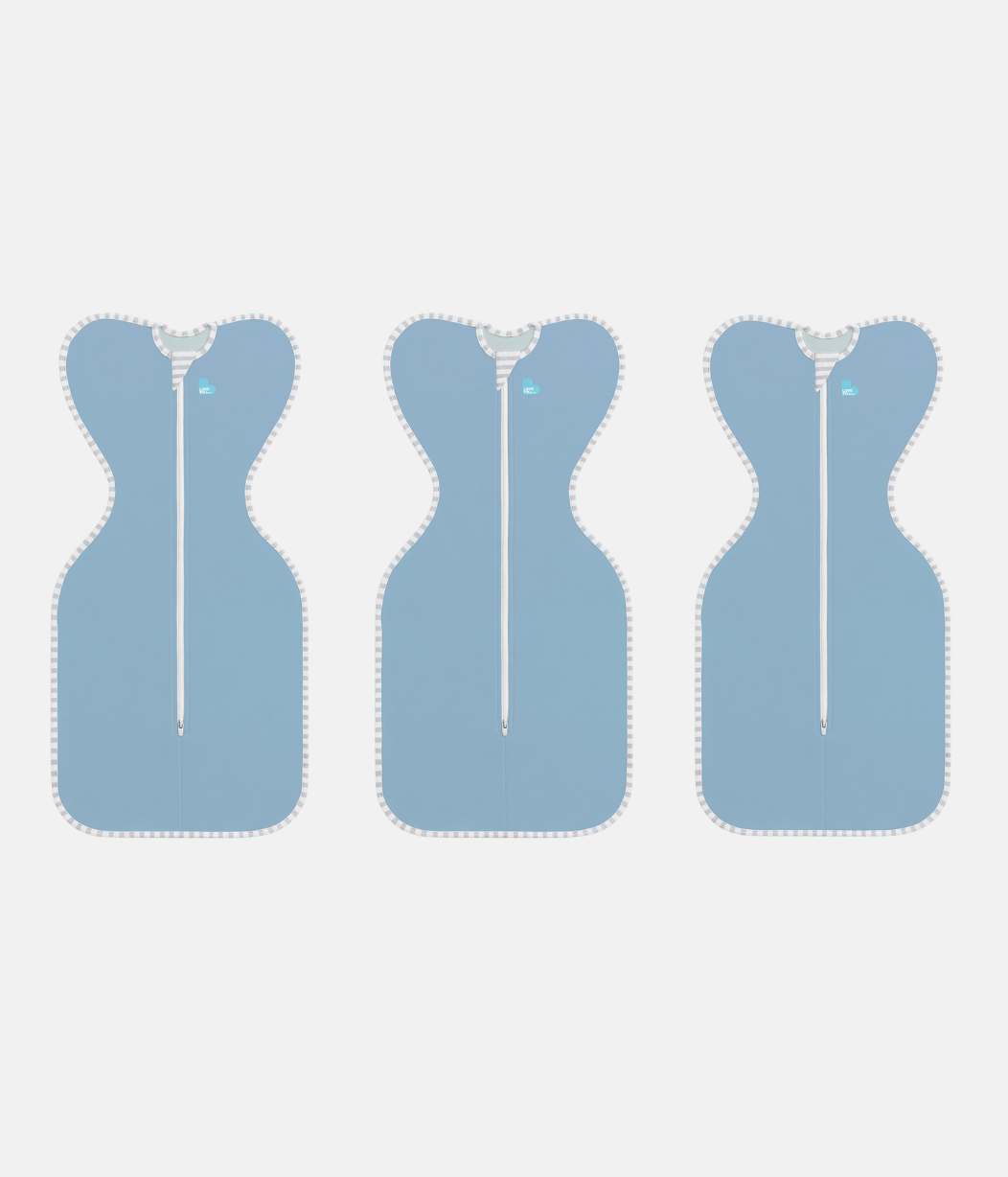 Boxing Week Swaddle Up Starter Bundle | 1.0 TOG | Dusty Blue 3