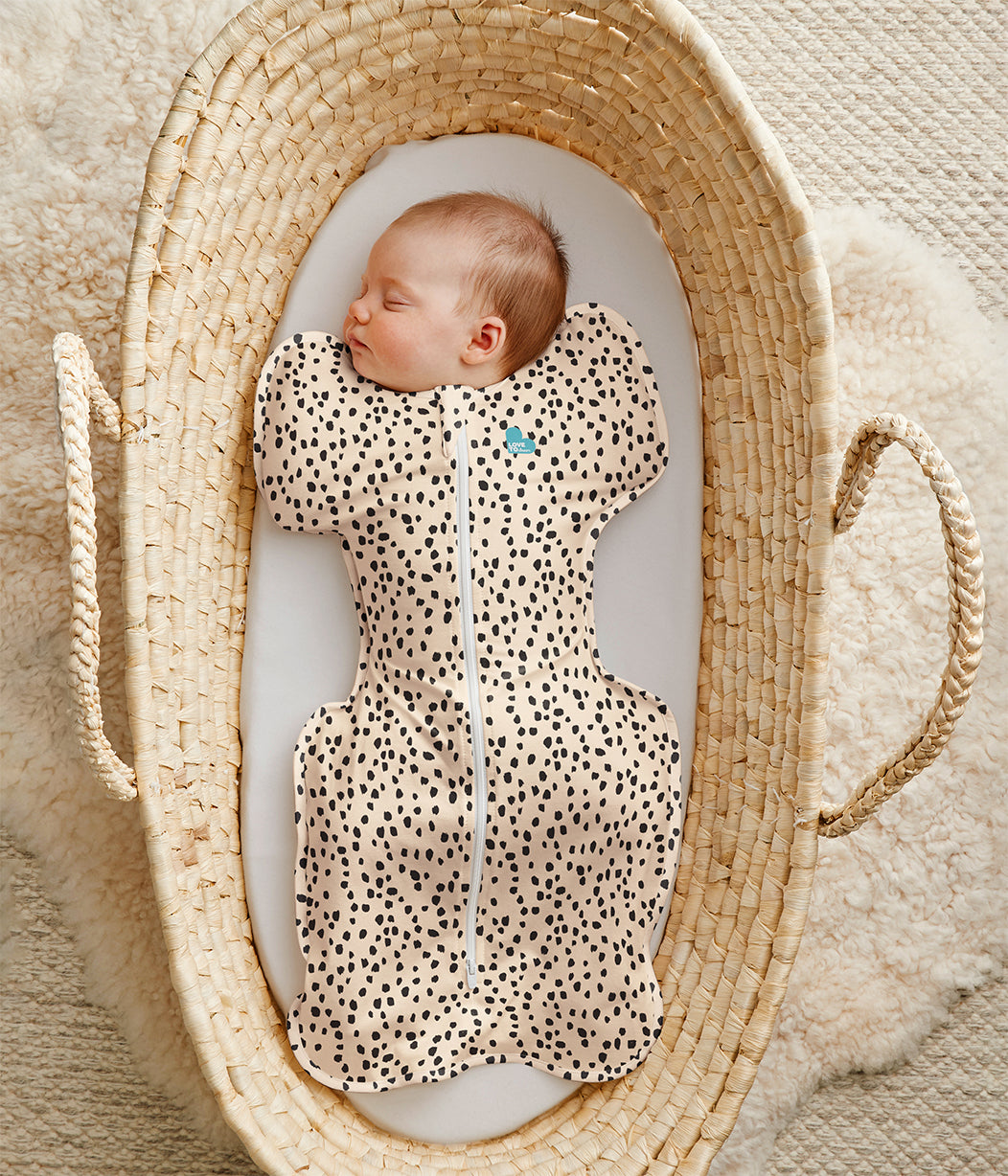 Swaddle Up™ 1.0 TOG (20-24°C) Beige Animal Original Cotton