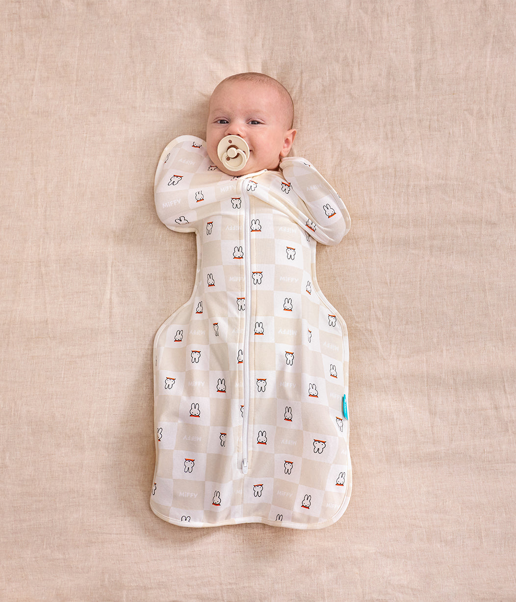 Swaddle Up™ 1.0 TOG Cotton Birch Miffy Checker