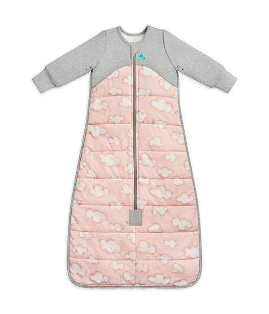 Sleep Bag Long Sleeve 2.5 TOG Cotton Pink Daydream