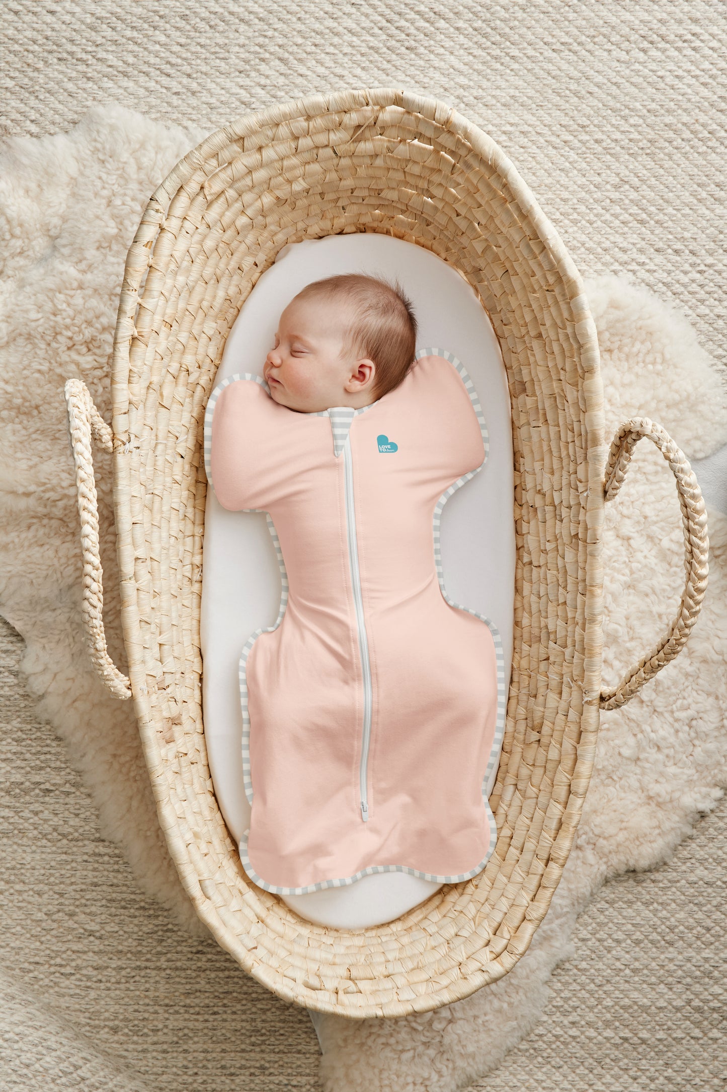 Swaddle Up™ Lite 0.2 TOG Light Pink