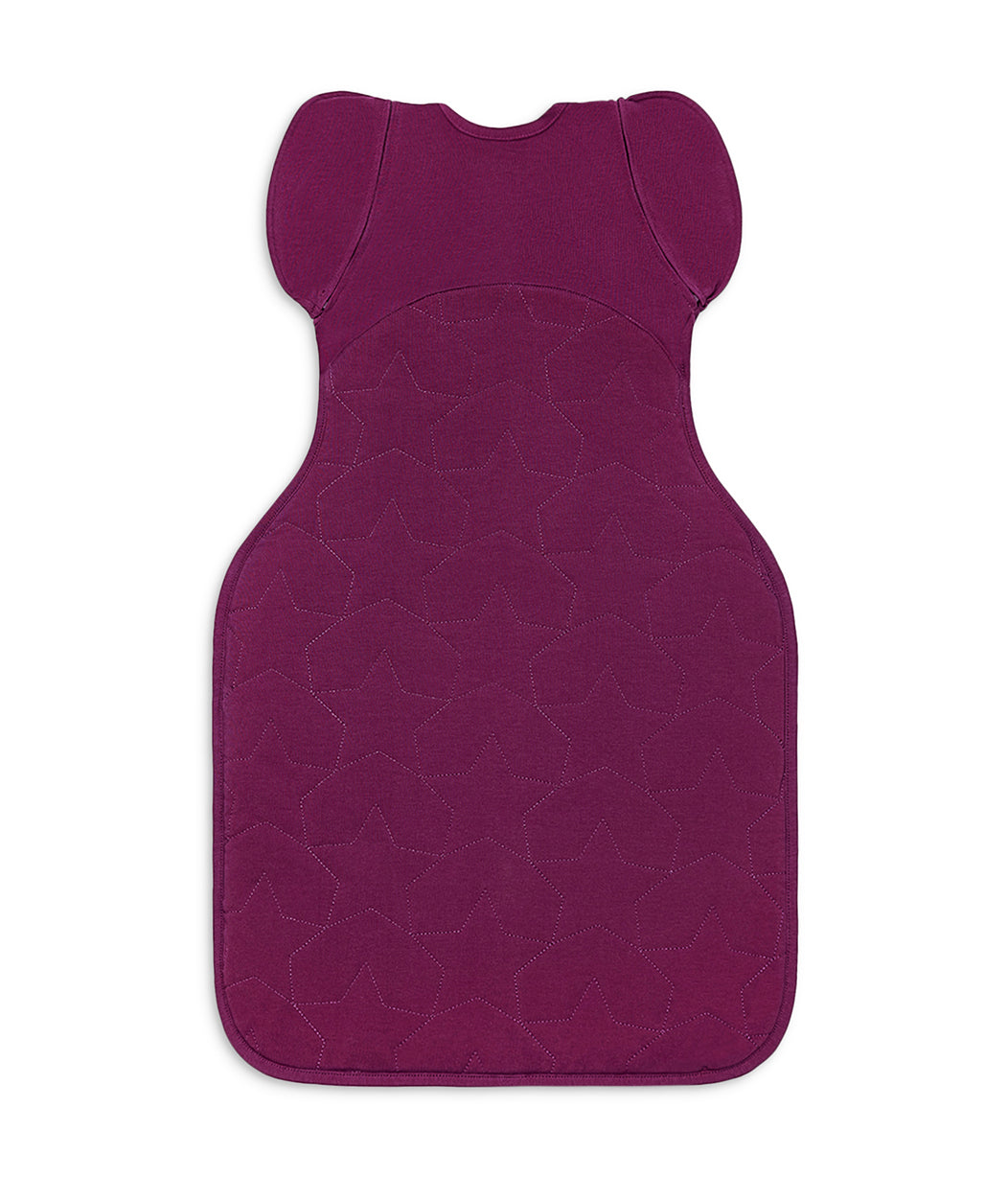 Swaddle Up™ 2-in-1 Transition Bag 2.5 TOG Quilted Cotton Plum Starturn Quilted