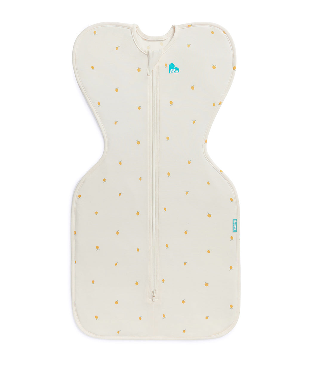 Swaddle Up™ 1.0 TOG Viscose from Bamboo Cream Lemons