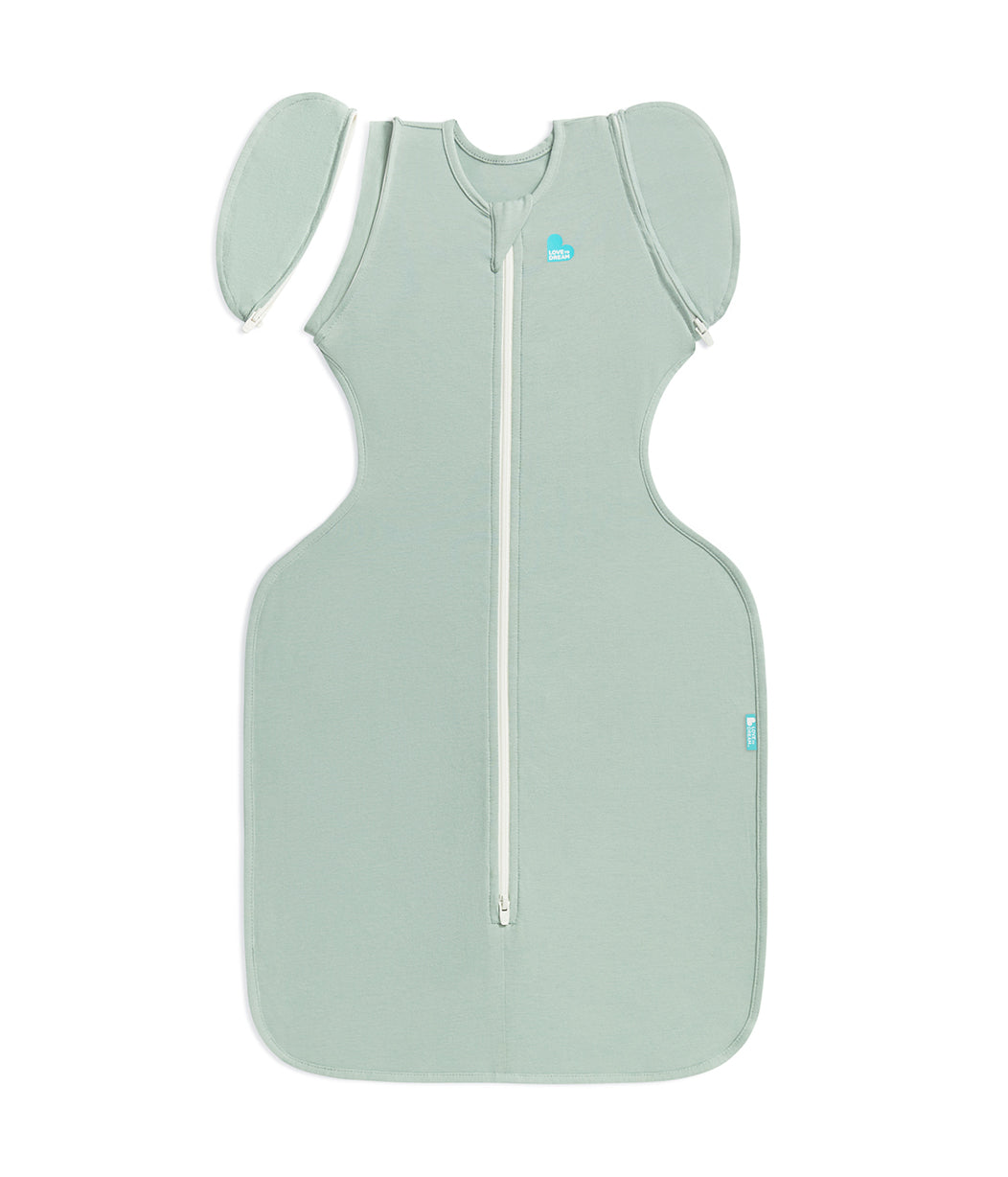 Swaddle Up™ 2-in-1 Transition Bag 0.2 TOG Cotton Olive