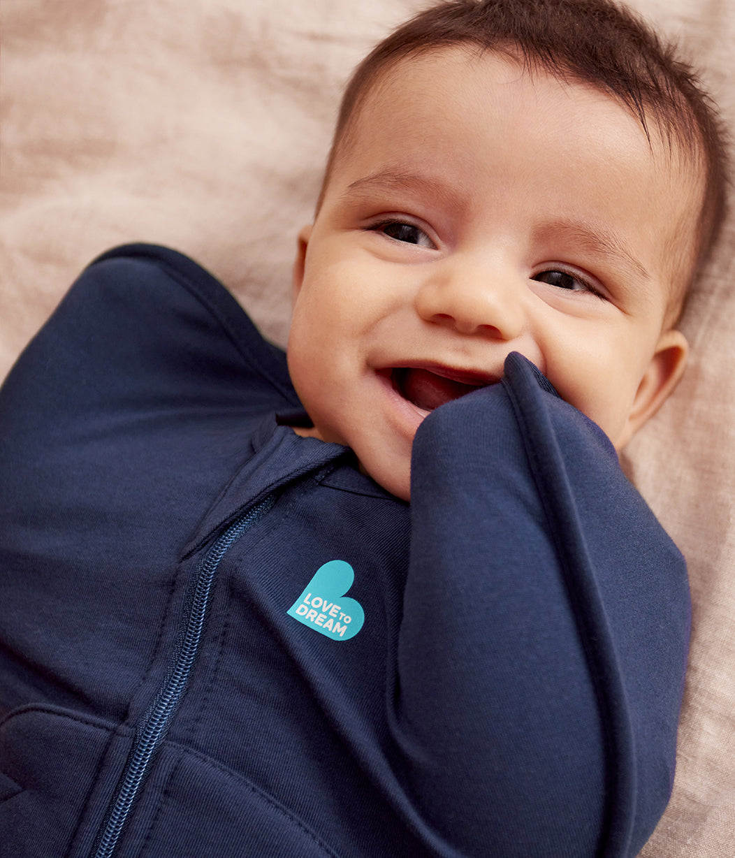 Swaddle Up™ 3.5 TOG Cotton Navy Star Quilting