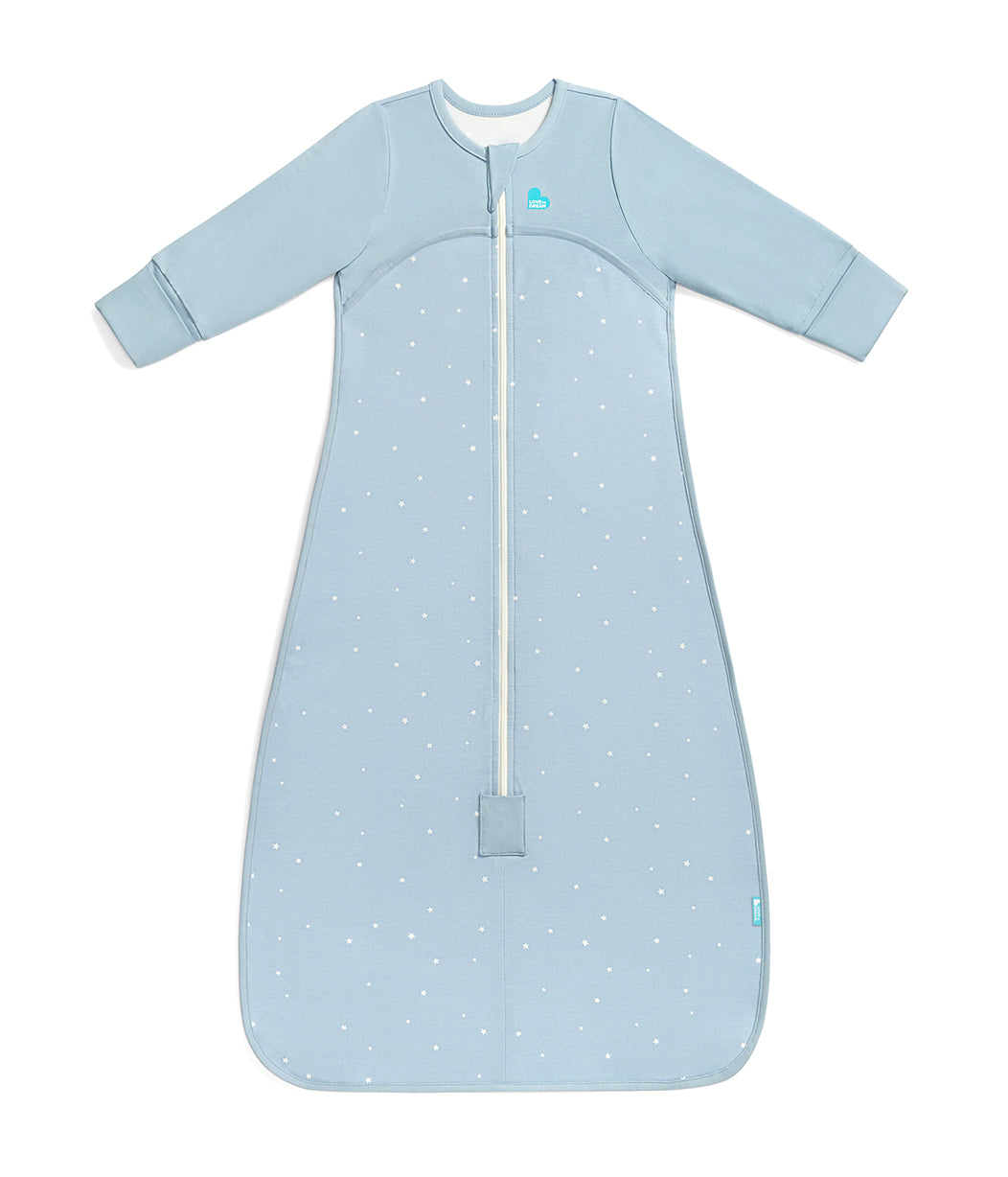 Sleep Bag Bundle | 1.0 | 1.5 TOG | Powder Blue Twinkle | Oatmeal Twigs