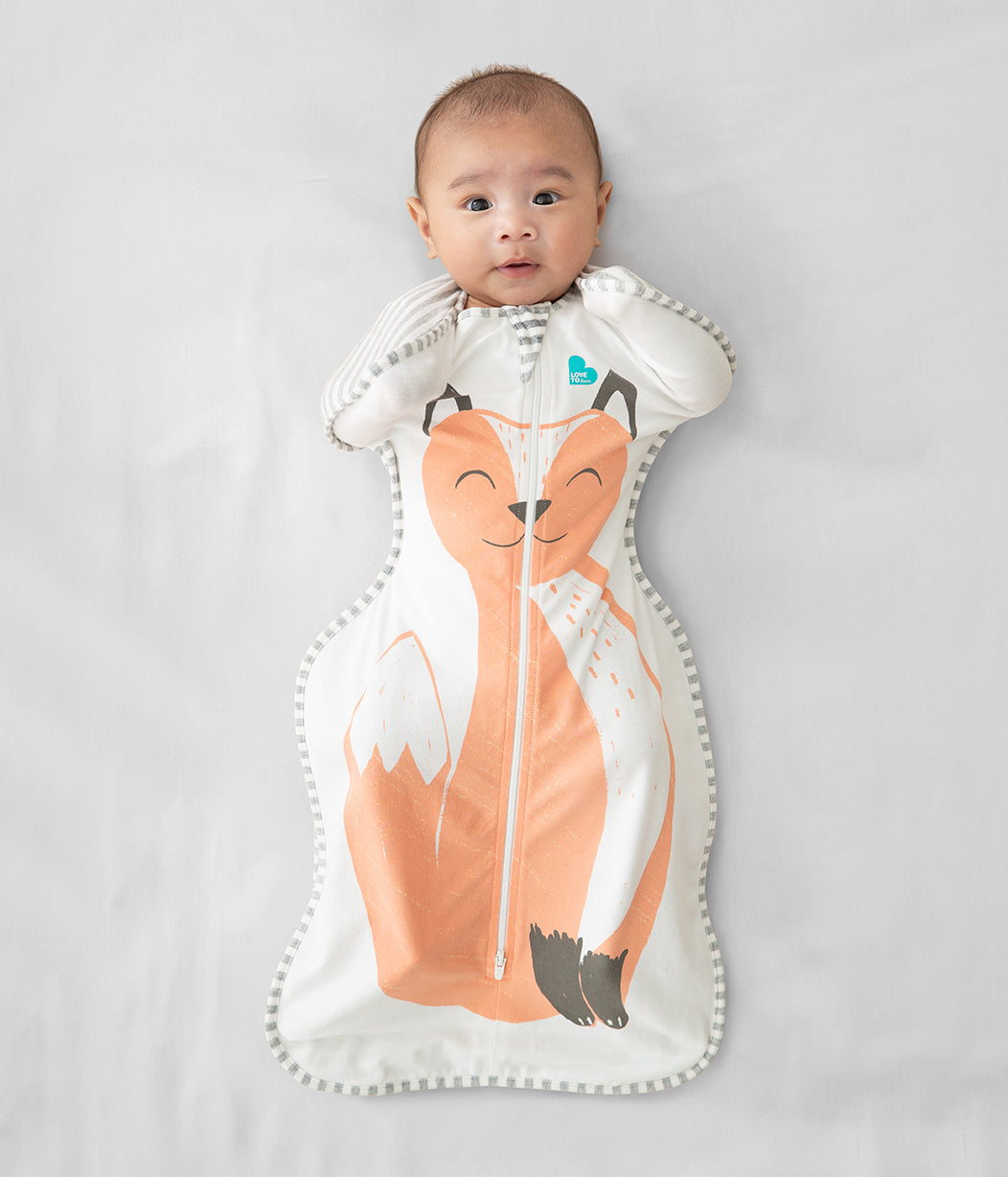 Swaddle Up™ Original 1.0 TOG Lyric The Fox™ Orange