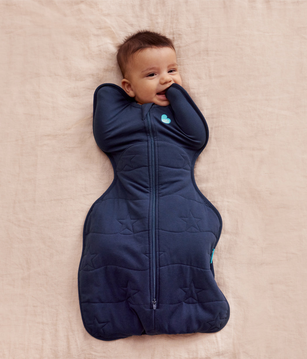 Swaddle Up™ 3.5 TOG Cotton Navy Star Quilting