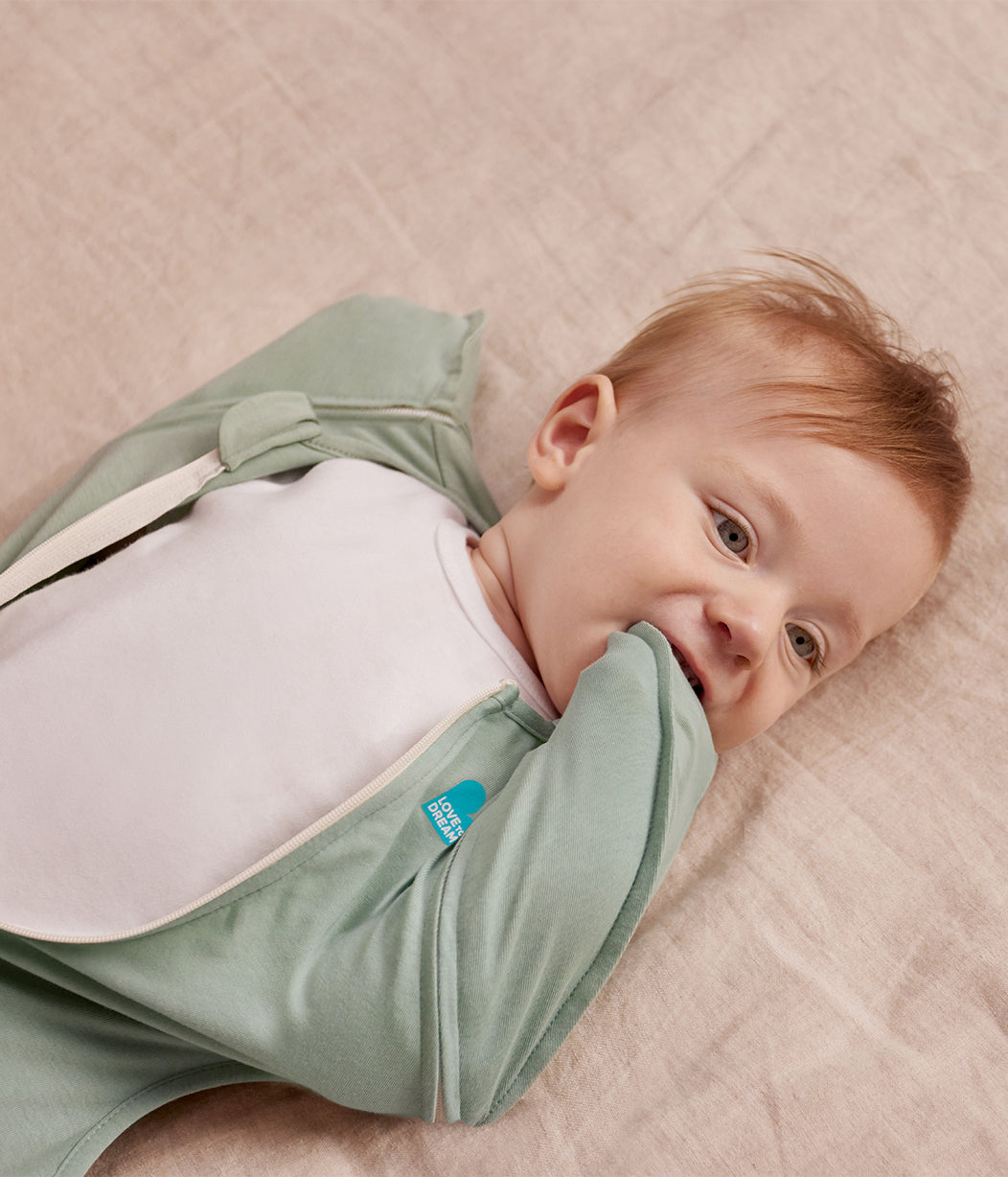 Swaddle Up™ 2-in-1 Transition Bag 0.2 TOG Cotton Olive