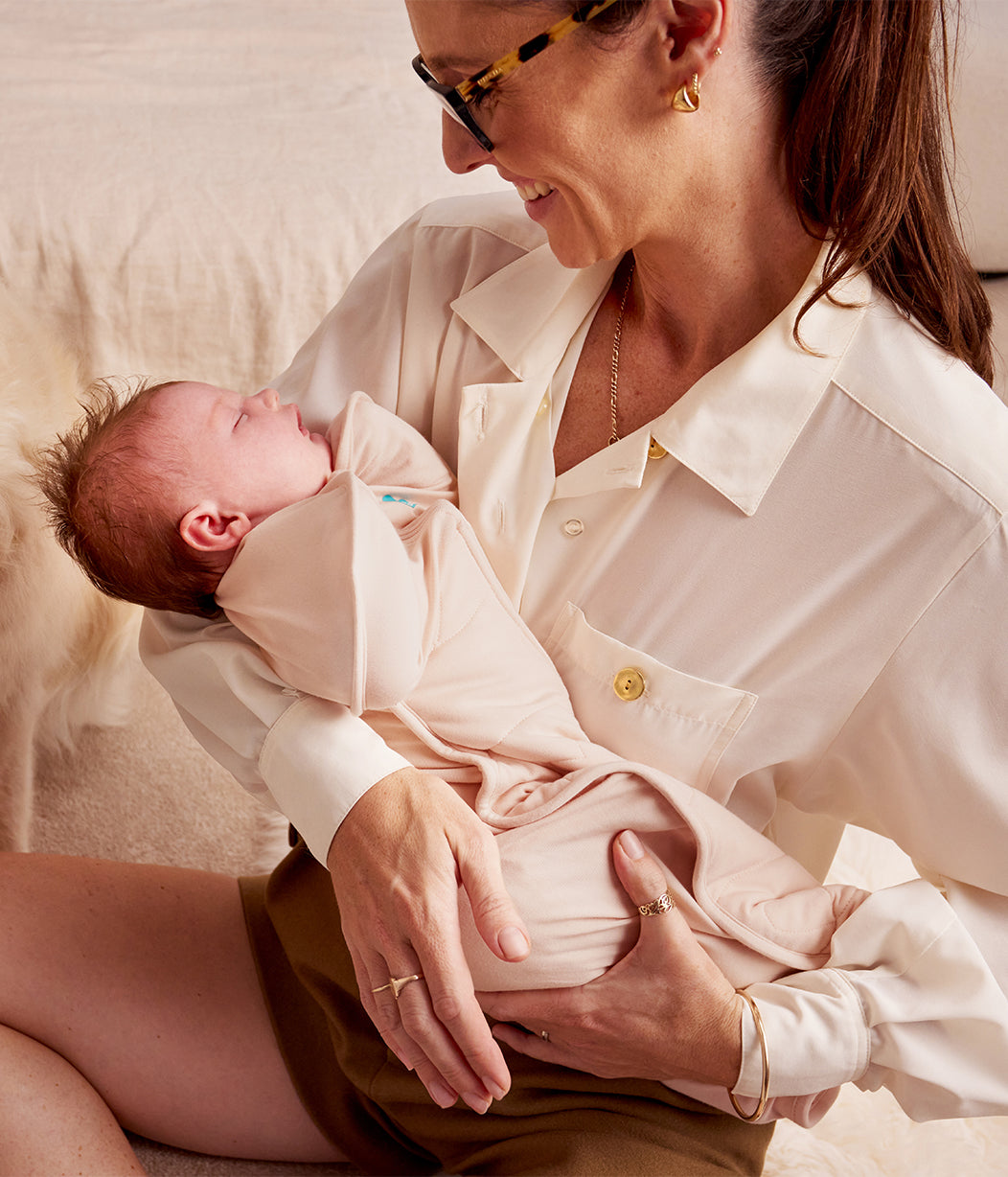 Swaddle Up™ 3.5 TOG Cotton Blush Heart Quilting