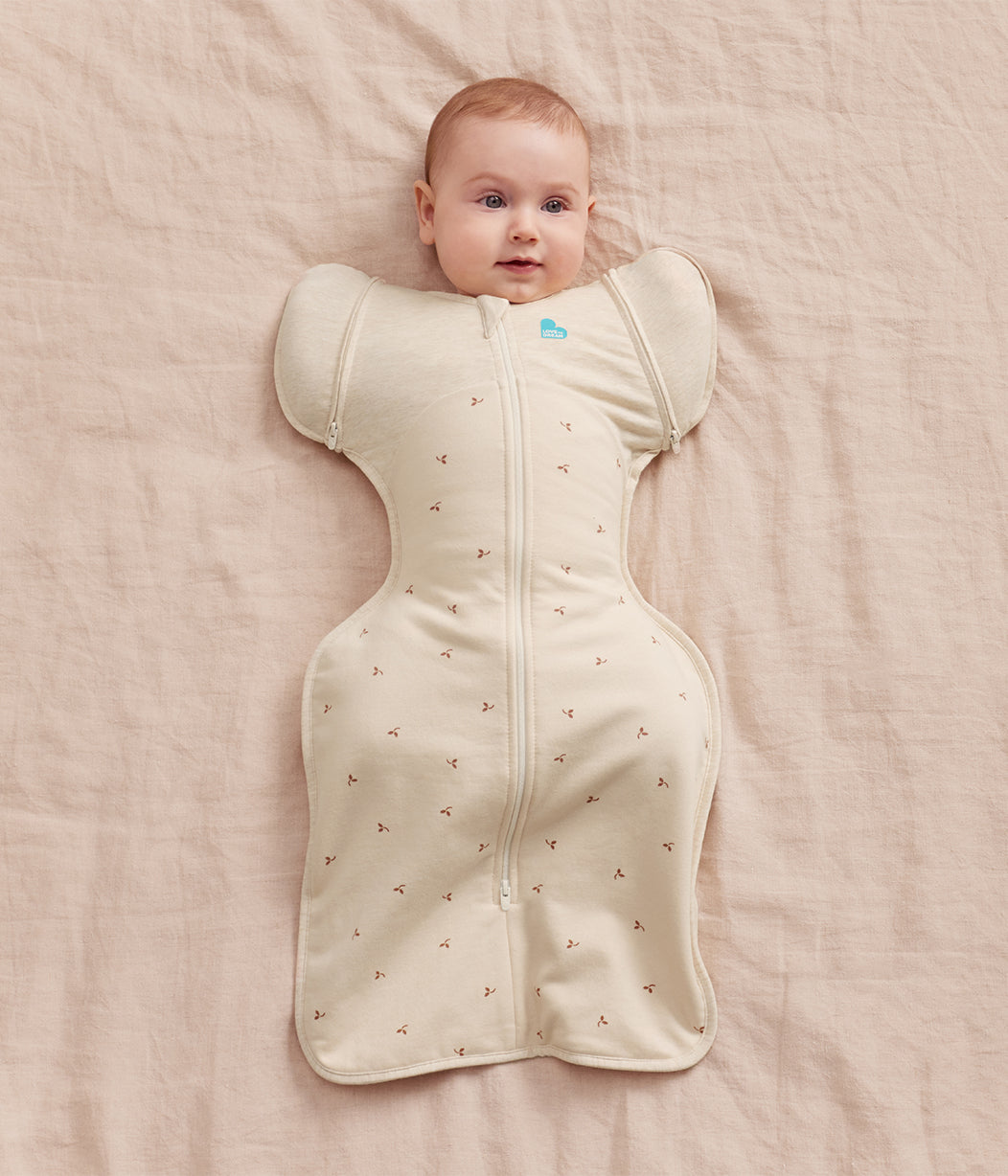 Swaddle Up™ Transition Bag 1.5 TOG Cotton Oatmeal Twigs