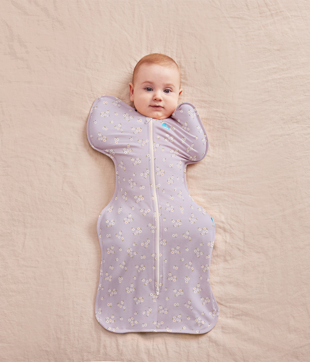 Swaddle Up Starter Bundle | 1.0 TOG | Lilac Meadow | Jacaranda Meadow 2