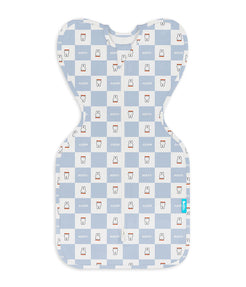 Swaddle Up™ 1.0 TOG Cotton Blue Miffy Checker