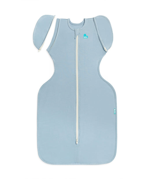Swaddle Up™ 2-in-1 Transition Bag 0.2 TOG Cotton Soft Blue