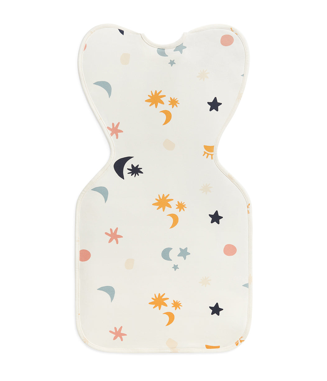 Swaddle Up™ 1.0 TOG Organic Cotton Buff Lunar
