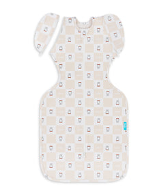Swaddle Up™ 2-in-1 Transition Bag 1.0 TOG Cotton Birch Miffy Checker