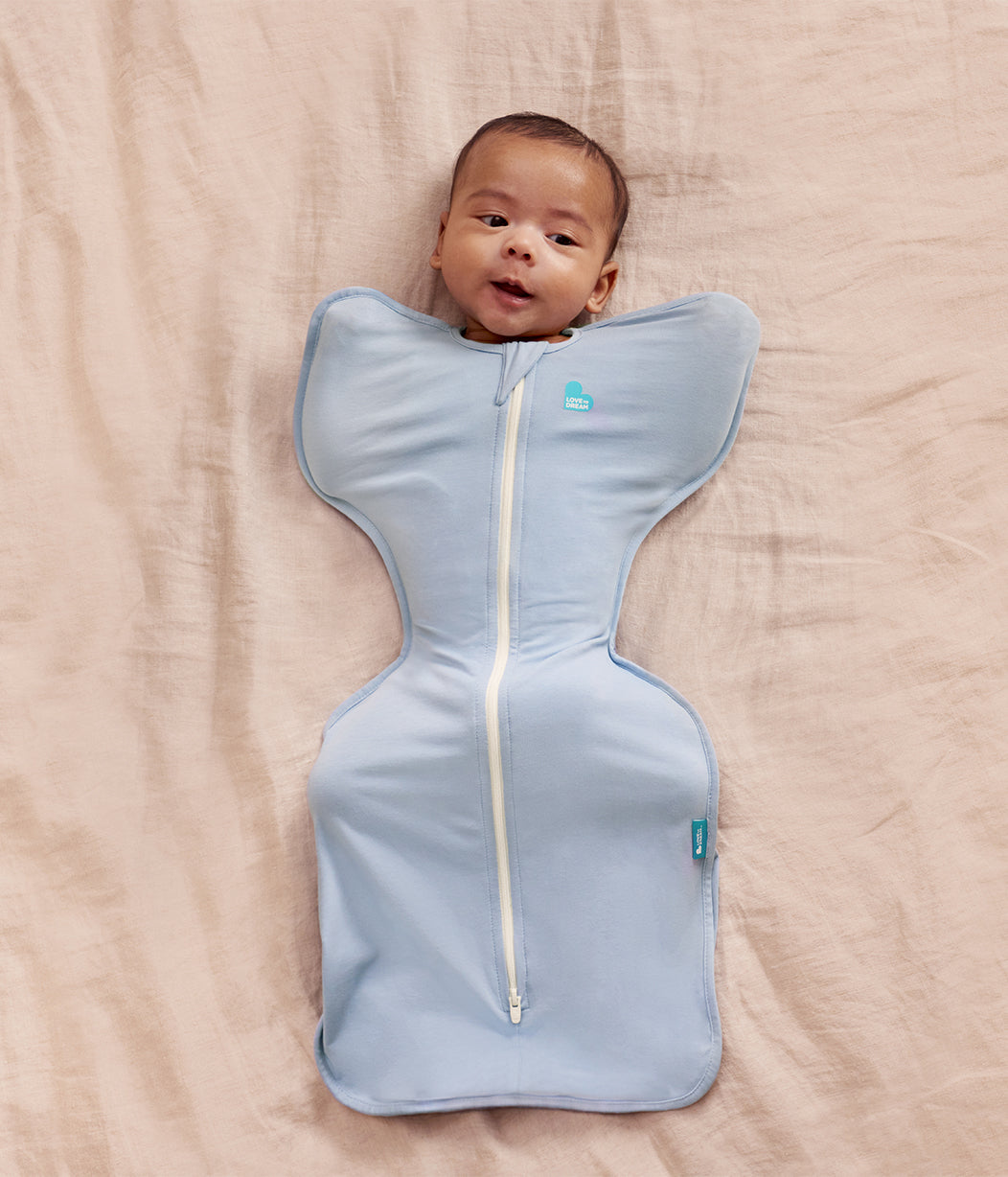 Swaddle Up™ 0.2 TOG Cotton Soft Blue