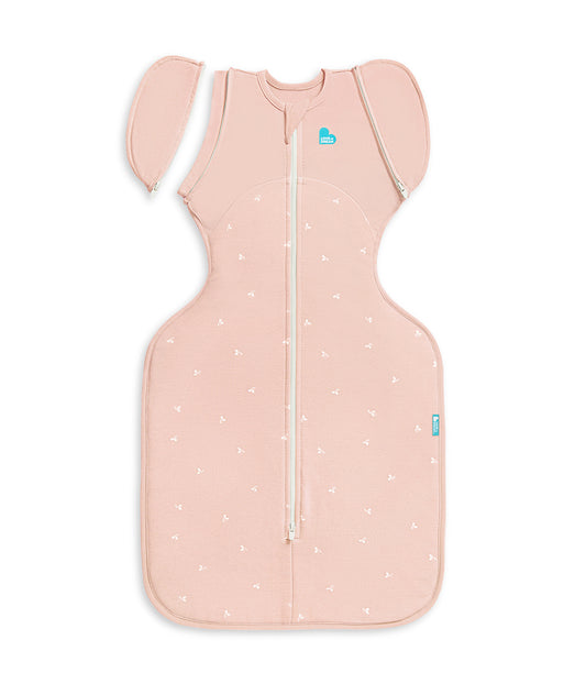 Swaddle Up™ 2-in-1 Transition Bag 1.5 TOG Cotton Fleece Blush Twigs