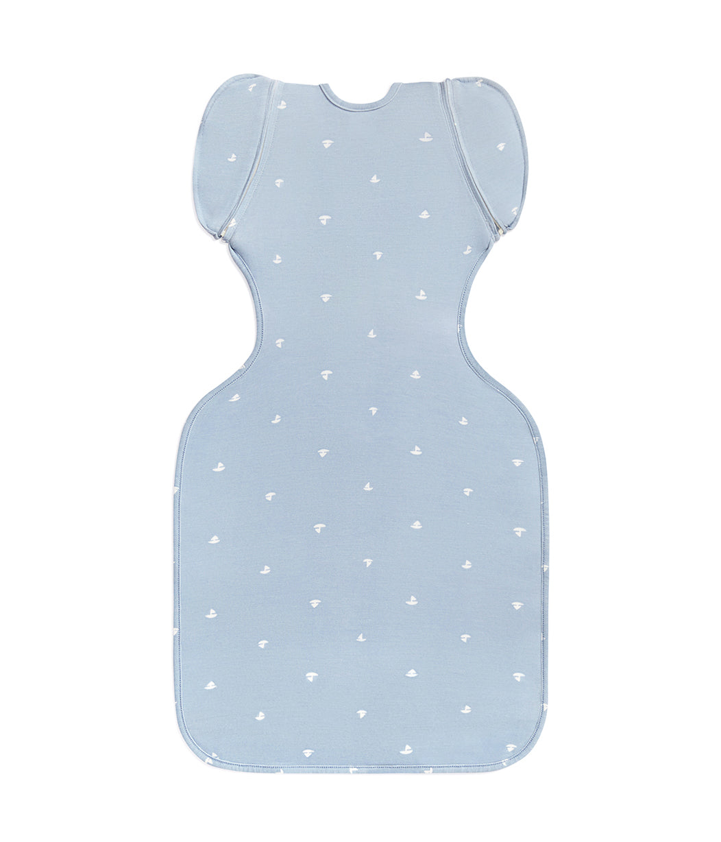 Swaddle Up™ Transition Bag 1.0 TOG Viscose from Bamboo Mist Blue Boats