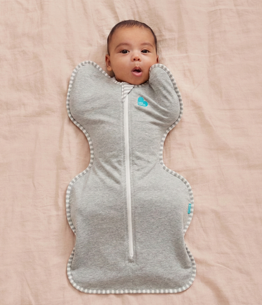 Newborn Gift Bundle | Swaddle Up, Towel, Wash Cloth | Grey