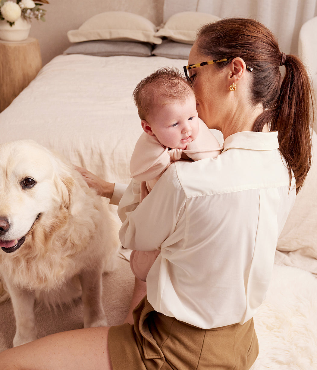 Swaddle Up™ 3.5 TOG Cotton Blush Heart Quilting