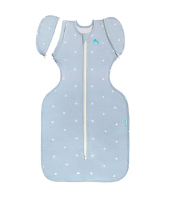 Swaddle Up™ 2-in-1 Transition Bag 1.0 TOG Viscose from Bamboo Mist Blue Boats