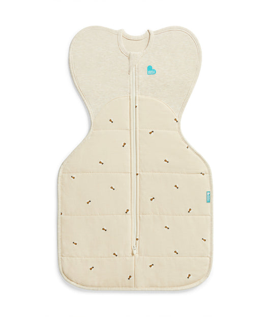 Swaddle Up™ 2.5 TOG Cotton Oatmeal Bees