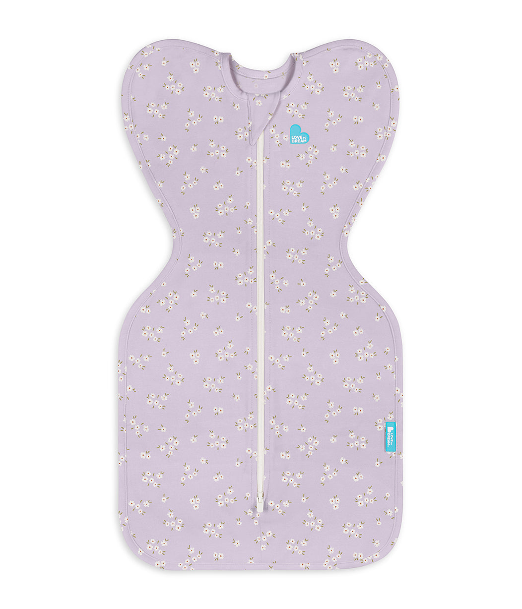 Swaddle Up™ 1.0 TOG Cotton Lilac Meadow
